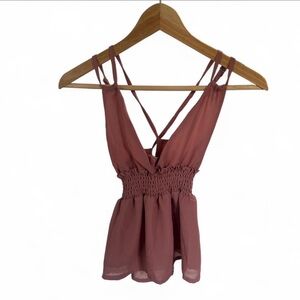 Vero Moda Dusty Rose Camisole Top